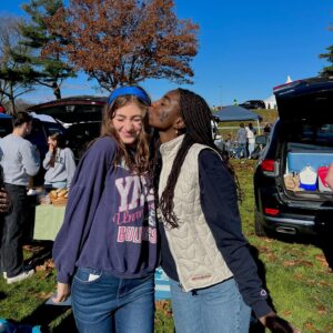 Sophia Mitri Schloss Instagram - school spirit fall foliage perfect pals