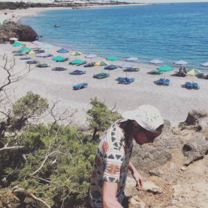 Sophie Cadieux Instagram - Krios. Presque plage secrète. 🇬🇷