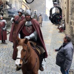 Sophie Lowe Instagram - Medieval is now out in US theaters! 🖤 Yey! 
What a journey this film was!! 
Had such a fun time reuniting with everyone to celebrate it! First in Prague and then Los Angeles 🙏🏻 missing everyone already! 
Congratulations to @petr_jakl !! So happy for you! You are beyond deserving of all the love you are receiving for this film. 
And congratulations to everyone involved!! 🖤 woo!!
Xx