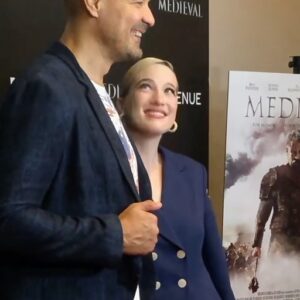 Sophie Lowe Instagram - Medieval is now out in US theaters! 🖤 Yey! 
What a journey this film was!! 
Had such a fun time reuniting with everyone to celebrate it! First in Prague and then Los Angeles 🙏🏻 missing everyone already! 
Congratulations to @petr_jakl !! So happy for you! You are beyond deserving of all the love you are receiving for this film. 
And congratulations to everyone involved!! 🖤 woo!!
Xx