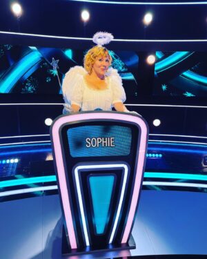Sophie Willan Instagram - Had a fabulous trip up to Glasgow doing this show with such a fun group of people! Tune in on 23rd December on BBC One to watch the Weakest Link Xmas Special!