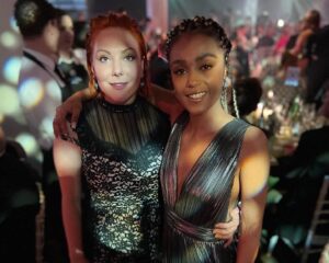 Sophie Willan Instagram - More #Bafta bits!

Make up: @andrewgallimakeup 
Hair: @jonchapmanhair 
Stylist: @fayesawyerstylist
