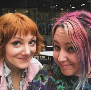 Sophie Willan Instagram - Jackie Hagan, our beautiful magical rainbow scally moomin. A whirlwind of love, rage, joy, wit, wisdom and chaos. You saw everything - razor sharp. Didn’t suffer fools. And funny - my god you were funny. Even when you didn’t mean to be. Like when we had that big row in a hotel room and  you threw your leg at me! We fought, we laughed, we danced, we camped out on your kitchen floor for days at a time, like a pair of pixies eating disco biscuits in the dark, glued to that sticky kitchen lino, laughing, laughing, cackling. When you lost your leg and I made you an album full of leg/foot based songs (It started with Footloose and ended with Superfreak) everyone I showed it to told me it was a bad idea - a weird inappropriate gift. But you loved it. I knew you would. You loved to mock and laugh at the shit stick you were dealt. Life had been unkind and unfair and your body gave you hell. But you were so tough. You fought and fought with your body and cruel fate. I’m sorry you had to. I’m so sad and sorry that you had to. I love you Jackie Hagan. Forever and always. My beautiful witchy bitch xxxxx