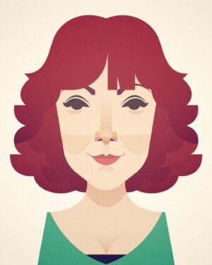 Sophie Willan Instagram - Illustrated by the Manchester-born legend Stanley Chow! How fabulous! Thank you @stan_chow ! #almasnotnormal #stanleychow