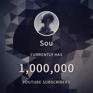 Sou Instagram - YouTube 1 million subscribers.Thanks!!