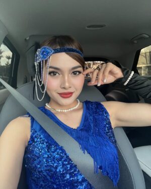 Sovattey Sary Instagram - Back to 1920s!!! 💙✨