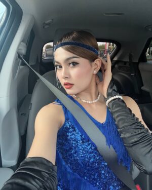 Sovattey Sary Instagram - Back to 1920s!!! 💙✨