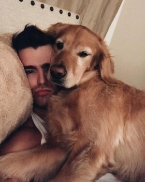 Spencer Boldman Instagram - 💔 very sad to share my dog Jack passed, a few weeks shy of his 11th birthday. There aren’t words that capture the profound meaning he brought to my life. His spirit was strong, but his body was tired. So I had to say goodbye- the toughest thing I’ve ever had to do. It has made me reflect on life in general, how precious it is and how all that matters in this world is being with those you love. Never taking for granted the time we have here together on this earth. Whether it be short or long, when you love deeply, it is never enough time. When I die I hope you’re there, waiting for me to walk me through to the other side. Until that day I’ll hold you in my heart, with gratitude and look for you in the great big sky. Love you forever my boy 💛