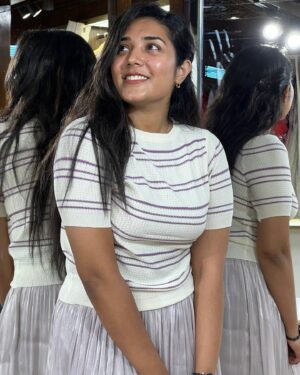 Sree Nithi Instagram - Always remember to be happy because you never know who’s falling in love with your smile🪻