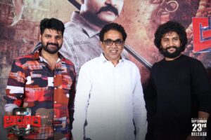 Sree Vishnu Instagram - Thank you dear 
Natural Star @nameisnani garu for taking out time from your busy schedule to launch the theatrical trailer of #ALLURI 🤗 Means a lot❤️

▶️ https://youtu.be/0FRJGEyZz3I

#AlluriOnSept23rd