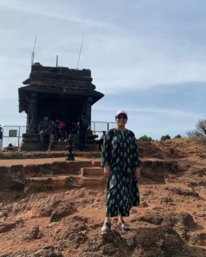 Sreeja Shyam Instagram - The best view come after the hardest climb!!!
I had to wait for nearly 13 years to experience that enchanting view once again, and thats total bliss!

ആദിശങ്കരന്റെ സർവ്വജ്ഞപീഠം! 13 വർഷത്തിന് ശേഷം!