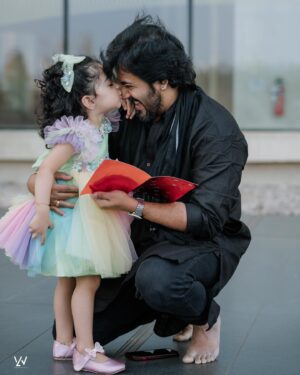 Srinish Aravind Instagram - ❤️❤️🧿 #littleprincess