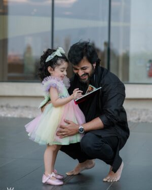 Srinish Aravind Instagram - ❤️❤️🧿 #littleprincess