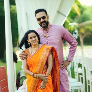 Sriranjani Sundaram Instagram - How to encapsulate 8 years of married life and 10 years of knowing you? Let me try
When I was an out of work actor in Chennai, without my family and friends, not knowing the language and suffering from loneliness and bouts of depression you came into my life. You forcefully took me to the theatre to watch the movies in which I used to appear as a background actor and used to clap and cheer loudly when i appeared on screen for 2 seconds in the entire movie. You let me be vulnerable in front of you without thinking less of me when I used to cry on your shoulder whenever my audition was rejected.
After we got married you loved me unconditionally and wholeheartedly and celebrated my victories and mourned my losses. You gave me the most precious gift of my life, our daughter. You are the most caring, honorable, kind, hardworking and intelligent girl I've ever met.
I always consider it a privilege to share my life with you and you make me want to be a better man every day.
I love you, popo
Happy wedding anniversary