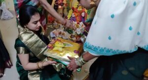 Srividya Shastry Instagram - Gowri pooje🥰