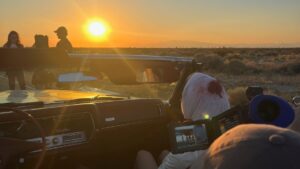 Stacy Haiduk Instagram - Survived 109🌡weather, dust devil tornados, and blood… lots of blood. Bts of Brand New Cadillac

Thank you so much to everyone who was involved in making this short a reality. To the cast and crew we are so grateful for giving  your all to this passion project. This has been a project that is so dear to the little family and can’t wait for it to grow into a feature!!! 

@bradfordtatum5 @calla.d.reyes @kelsography @flowerhitsthebigtime @lazzybearwalker @davidmcastro @escully @aaronburton12 @bocaj.grip @latesoundmixer @reinahardesty @bridgerzadina @asiacataldo @matt_g_rosenberg @paultelfer @solomonastley @ayf.media @tasha.patrick

#brandnewcadillac #shortfilm #womeninfilm #bts #BrandNewCadillac.TheMovie
