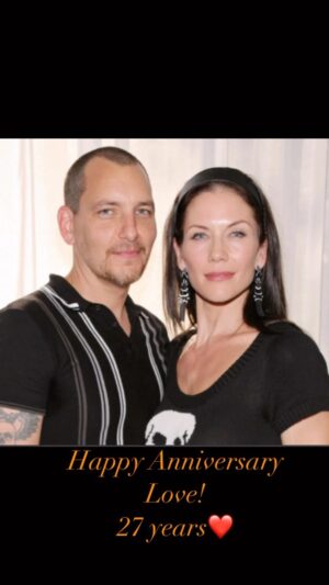 Stacy Haiduk Instagram - Happy Anniversary Love! 27 years!!!! Wow!!! Can you believe it! Well cheers🥂To many more!!! I love you!❤️❤️❤️Love&Light!!! Xoxo🥰
