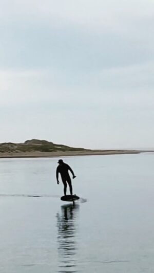 Stacy Peralta Instagram - In my lifetime I’ve lived through the invention of modern surfing and the birth of skateboarding.  Skateboarding began as freestyle, then slalom, then bank riding, then riding vertical walls in pools, then vertical walls on wooden ramps, then street skating was birthed and the sport continues to evolve today into other various forms.  Surfing began by riding straight on long wooden boards then in ‘67 the short board revolution blew that apart and suddenly riding all over and even inside waves exploded; then windsurfing, kite surfing, SUP surfing and then foil surfing and all of its subdivisions; prone foiling, wing foiling, kite foiling and even E-Foiling which I’m doing here in week three of learning to ride this amazing invention.  Riding it is one of the most elegant experiences I’ve had on any board, it feels like turning through space.  And I  haven’t even mentioned the snow or two wheeled sports.  A few hundred years from now historians may look back on this magical era as Action Sports version of the Age of Enlightenment because over the past 50 years we’ve witnessed one of the most incredible evolutionary journeys with the invention of all of these solo sports coming one right after the other in such a small window of time and each sharing the common ground of fluid motion and movement and  of gliding across water and waves, across wood and concrete and across dirt, snow and air.  What a great time in history to be gliding through.
