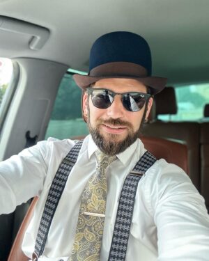 Stanislav Yanevski Instagram - When travelling in time is made possible. Thank you @elephantbookstoresofia @captainfawcett for making this evening one to remember! 
I met some really cool people today. Happy days! 

#vintage #style #retro #instagood #picoftheday