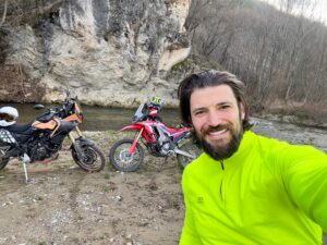 Stanislav Yanevski Instagram - Hello and happy Sunday. What started as a casual,unplanned route and destination, turned out to be one incredibly amazing adventure. 
Can you tell how happy I am by looking at the pictures? ☺️ 

#happydays #happy #adventure #motorcyclelife #naturelovers #wanderlust #weekend