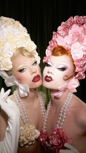 Starlet Instagram - Springtime Showgirl transformations with my love @dakota.schiffer 🌼🌸
.
.
Creative Direction & Outfits - @itsstarlet 
Hair Styling - @dakota.schiffer 
.
.
.
.
.
.
EYES:
@plouise1 Base
@sugarpill Taco
@hudabeauty Rose Quartz palette “Serenity” ”Precious” ”Mantra”
@beautybaycom  Book of Magic palette
@kryolanofficial  Cream Liner Black
@eldorafalseeyelashes B804 Lashes 
.
FACE:
@makeuprevolution IRL Foundation 
@hnbcosmetics Soft Focus Concealer 
@charlottetilbury Beautiful Skin Sun Kissed Glow Bronzer
@madebymitchell Blursh “can’t cope with coral”
@kevynaucoin  The Sculpting Powder
.
LIPS:
@missfamebeauty The Other Woman
.
#mugler#drag#dragperfection#dragraceuk#transformation#dragqueen#dragrace#fashion#makeup#beauty#thedragqueendom#dragbible#qwerkout#rupaulsdragraceuk#guymua#londondrag#qwerrrkout #draguk#worldofwonder#starlet
