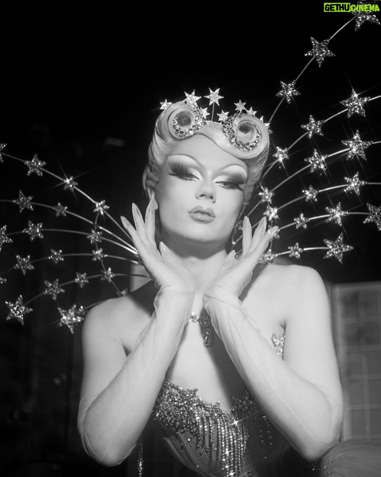 Starlet - 46K Likes - Ru Are You💙💫
For Ru Are You I definitely wanted to go heavy on the old Hollywood glam, as it’s an era my drag is very deeply rooted in but I also wanted to reference things symbolic to me like stars and the colour blue. I drew inspiration from old glamour showgirls and actresses like Lana Turner in Ziegfeld Follies and my favourite film Cinderella. I couldn’t be happier with how this look came out💙✨💫
Hair: @carlbrownhair stoned by me✨
Corset: @misty_couture stoned and embellished by me✨
Wings and Wand by me✨
Photo: @jamie_noise
With special thanks to @siblingstudios_ and to @fensuss for helping out on set💕
