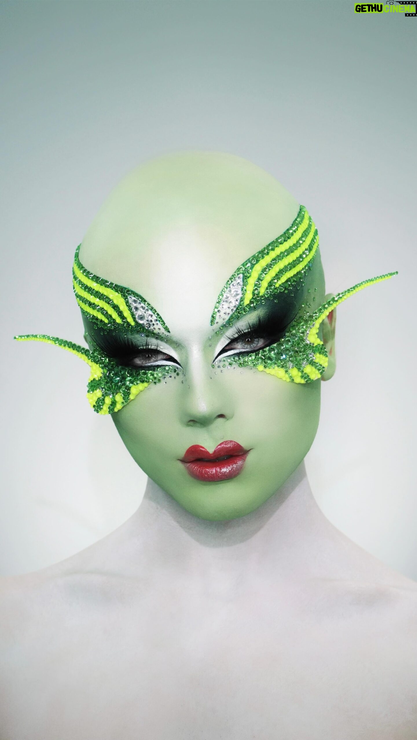 Starlet - 34.3K Likes - 💚🦋🧚🏻♀️✨
.
.
.
.
.
EYES:
@plouise1 Base
@blendbunnycosmetics Sugar & Grunge palette
@sugarpill Taco shadow
@beautybaycom Book of Magic palette
@kryolanofficial cream liner
@eldorafalseeyelashes Custom Lashes
.
FACE:
@kryolanofficial supra colour
@hudabeauty Easy Bake setting powder
@makeuprevolution ultimate pigment base green
.
LIPS:
@plouise_makeup_academy book of spells hocus pocus palette
.
BODY:
@mehronmakeup paradise paint
.
HAIR:
@themakeuparmoury Bald Cap
.
.
.
#mugler#drag#dragperfection#dragraceuk#transformation#dragqueen#dragrace#fashion#makeup#beauty#thedragqueendom#dragbible#qwerkout#rupaulsdragraceuk#guymua#londondrag#qwerrrkout #draguk#worldofwonder#starlet