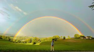 Starling ASMR Instagram - have you ever seen a rainbow like this one?🥺 me never, until today WOAH 😳 I COULDN’T BELIEVE MY EYES

#asmr #rainbow #doublerainbow #nature #naturephotography #naturelover #italy #summer #italiansummer #goodvibes #love #happy #happiness #northernitaly