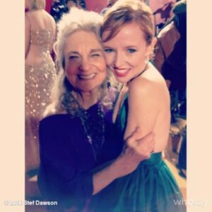 Stef Dawson Instagram - You touched my life and so many others. I am so glad I got to say thank you, for your beautiful soul on and off screen. You’re forever in my heart, my beloved Mags ♥️ Rest Peacefully Lynn