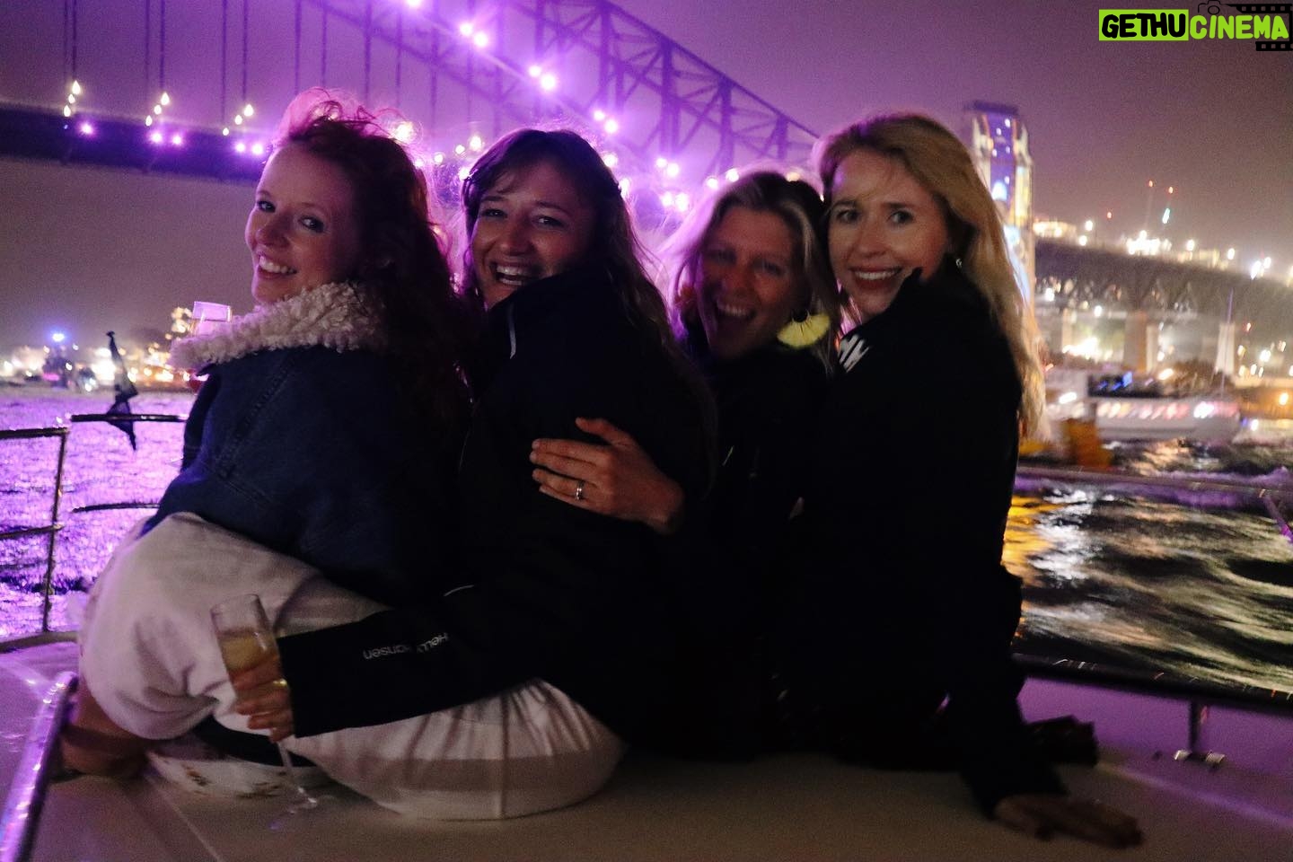 Stef Dawson - 498 Likes - ✨✨2020✨✨Grateful to ring in the new year with these beauties @rebecca_ratcliff @melissageeves & Norma 💜 Thank you Captain legend @elemenohpee85 ⚓️ 📸 killer shot by Geeves #2020