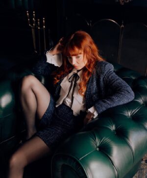 Stef Dawson Instagram - #bts Series Captured by @emily_cullum_ 🎞 On set of “Follow Me” Directed by @sirirodnes Produced by @devindigonno #FollowMe @official_catalyst_studios @bandur.film