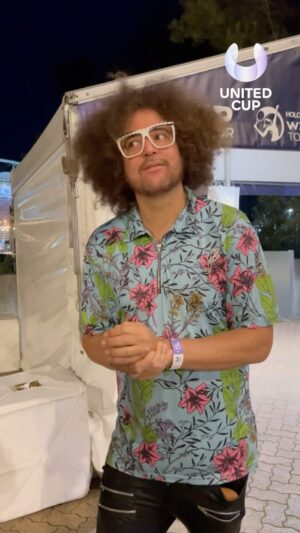 Stefan Gordy Instagram - Redfoo #UnitedCup predictions wasn’t on our 2024 bingo card, but here we are 🔮

Who do 🫵 think will win the title?
