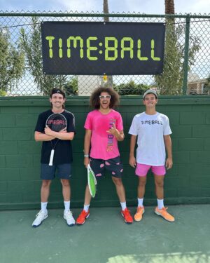 Stefan Gordy Instagram - Awesome starting the day with two @timeball.app sessions 🇺🇸 🌴 Stay tuned for my @hitwithme Reel where you’ll learn more about Timeball and the work @redfoo and @ransombraaten are putting in daily! 🎾 ⏰

🏷️ 
#timeball #tennis #tennisplayer #tennislife #tenniscourt #tennistime #ilovetennis #tennistraining #tennispractice #tenniscoach #tennisdrill #indianwells #ilovetennis