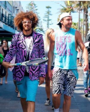 Stefan Gordy Instagram - #FooFriday 1-12-24  Aussie Time 19 hours ahead of L.A. time 
Spotlight on a Revisit 11 years later!  When adding 2 new members to the FooFamily, ya gotta show them where the video "Let's Get Ridiculous" was filmed at Manly Beach near Sydney almost  11 years ago.  Directed by Mickey Finnegan and 175 million views later and hitting #1 on the charts, the video holds up. The plot of the video involves Redfoo,  who is being charged for crimes against conformity which was contributed to the worldwide epidemic, escapes from the Boeing 747-8 while he was being deported. Now a free, but wanted man, he lands on Manly, NSW after taking a selfie with his smartwatch, and ends up being chased by the police upon greeting them and seeing the wanted poster of Foo himself. 
Our host Adam Kennedy was also worked on the video and he brought along his 3 kids, Pearl, Xavier & Tess to reminisce about the fun action. Momfoo brought along their finished children's book which now can be purchased in Australia 
https://partyrockmerch.myshopify.com/
We visited the Manly Library and just loved the atmosphere.
It rained most of day but the rain didn't manage to dampen our revisit....Australia is a very special place and the video attached is a preview of our visit to the Opera House & Harbor Bridge...What's Australia without an Aboriginal performing magic on a didgeridoo?  I trust if you do a revisit it's as good as ours. G-day mates....more next FooFriday!
LGR Video
https://youtu.be/CdLhdrNgGu4?si=8mgV4iJO-8fM8kcc
xxxNancy (Momfoo-Grandma LaLa