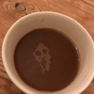 Stefán Karl Stefánsson Instagram - Kaffibollinn minn rétt í þessu good night #coffee before sleep I am crazy.