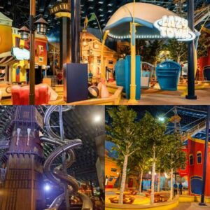 Stefán Karl Stefánsson Instagram - I thought I would share this as I am not sure if people know about it. This is Lazy Town world in Dubai. It is inside an indoor theme park. This gives you the opportunity to walk around a replica of the town. There is even Robbie's lare and you are able to go down the slide. #LazyTown #LazyTownworld #Latabæ