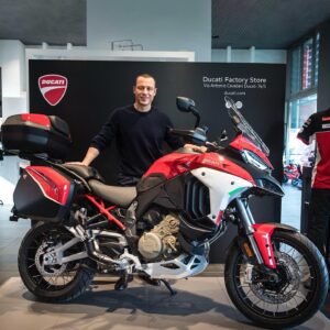 Stefano Accorsi Instagram - @stefano.accorsi takes on a brand new action filled adventure: Ducati Multistrada V4

Coming soon to a road near you.

#DucatiLove #MultistradaV4