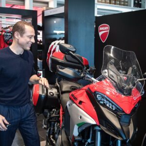 Stefano Accorsi Instagram - @stefano.accorsi takes on a brand new action filled adventure: Ducati Multistrada V4

Coming soon to a road near you.

#DucatiLove #MultistradaV4