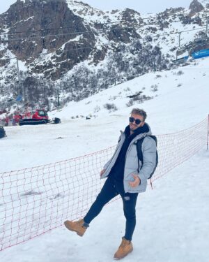 Stéfano de Gregorio Instagram - Le metimos @cerrocatedralok hoy aquí en @barilochear ❄️🤟‼️