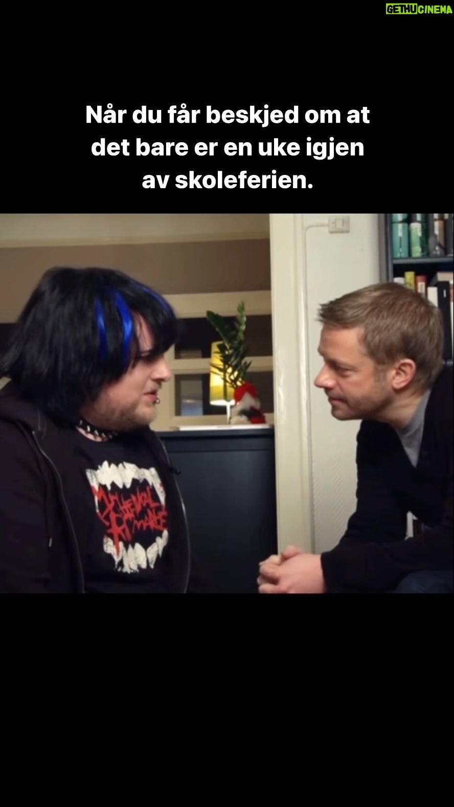 Steinar Sagen - 2.8K Likes - Spencer Tjøstheim vil ikke tilbake på skolen. #radioresepsjonen #spencertjøstheim @bjartetjostheim #emo #skolestart