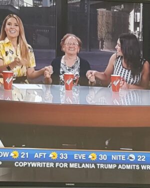 Stella Acquisto Instagram - Today is Dina’s last day on @breakfasttelevision . I still can’t believe you’re leaving 😭. Although this news makes me so incredibly sad because we don’t get to wake up to your beautiful energy in the morning, I’m happy that you are getting lots of time with family and finally sleeping in… wooohoo. 

The first question everyone asks me about you is if you are really that amazing in person and the answer is always absolutely. 

Love you sis.  Layla is going to miss cooking with you.  I included her full message to you in this post.
Xoxo🥰❤️ @dina.pugliese

Also, just watched your speech to the viewers and I’m bawling.