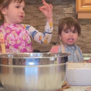 Stella Acquisto Instagram - This week in #cookingwithlayla #cookingalalayla , we are making panettone tiramisu.  Watch the full video to see the little ladies try to pronounce Italian words. 

What do you do with your leftover #panettone?  Comment below ⬇️ 

#recipe #recipeoftheday #cookingathome #cookingwithkids #cookingwithlaylarose #baking #nobake #tiramisu #tiramisupanettone #panettone #italian #toddlers #longospanettone