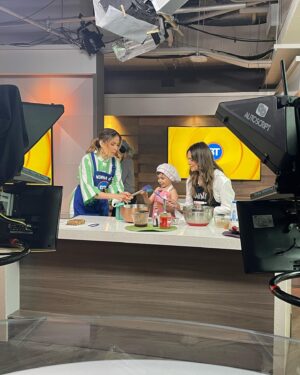 Stella Acquisto Instagram - Today is Dina’s last day on @breakfasttelevision . I still can’t believe you’re leaving 😭. Although this news makes me so incredibly sad because we don’t get to wake up to your beautiful energy in the morning, I’m happy that you are getting lots of time with family and finally sleeping in… wooohoo. 

The first question everyone asks me about you is if you are really that amazing in person and the answer is always absolutely. 

Love you sis.  Layla is going to miss cooking with you.  I included her full message to you in this post.
Xoxo🥰❤️ @dina.pugliese

Also, just watched your speech to the viewers and I’m bawling.