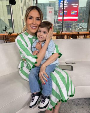 Stella Acquisto Instagram - Today is Dina’s last day on @breakfasttelevision . I still can’t believe you’re leaving 😭. Although this news makes me so incredibly sad because we don’t get to wake up to your beautiful energy in the morning, I’m happy that you are getting lots of time with family and finally sleeping in… wooohoo. 

The first question everyone asks me about you is if you are really that amazing in person and the answer is always absolutely. 

Love you sis.  Layla is going to miss cooking with you.  I included her full message to you in this post.
Xoxo🥰❤️ @dina.pugliese

Also, just watched your speech to the viewers and I’m bawling.