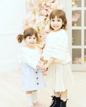 Stella Acquisto Instagram - Happy Easter 🐣 to you and your families.  May you be surrounded with love 💕. 

A special thanks to @alannabphotography for these beautiful pictures of my bunnies 🐰 🐰. #happyeaster #hop @trunk97  Outfits: @babymoonkidsapparel