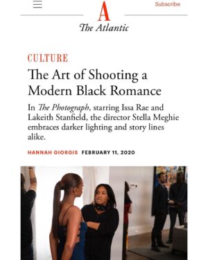 Stella Meghie Instagram - Thank you so much to @ethiopienne for this wonderful piece in @theatlantic. Women don’t often get asked to talk about the craft so talking to her about the film meant a great deal. We’re not just here to be quoted when the lack of women in film is trending. Read the whole story over at The Atlantic. Link in bio. Previews for @thephotographfilm start tonight!