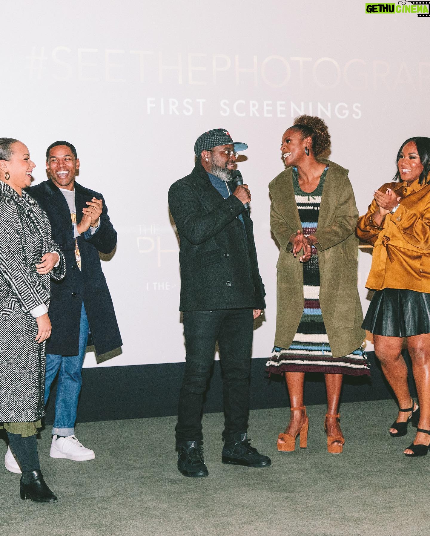 Stella Meghie - 1.5K Likes - Beautiful night at our advanced screening in LA with a very special performance from @iamluckydaye š¤ If you havenāt heard his song āFade Awayā from @thephotographfilm soundtrack check it out. Thank you to everyone who supported š¤