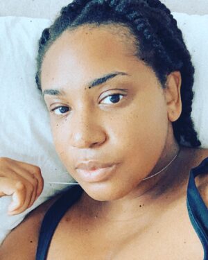 Stella Meghie Instagram - Good morning to women with 4C hair.
