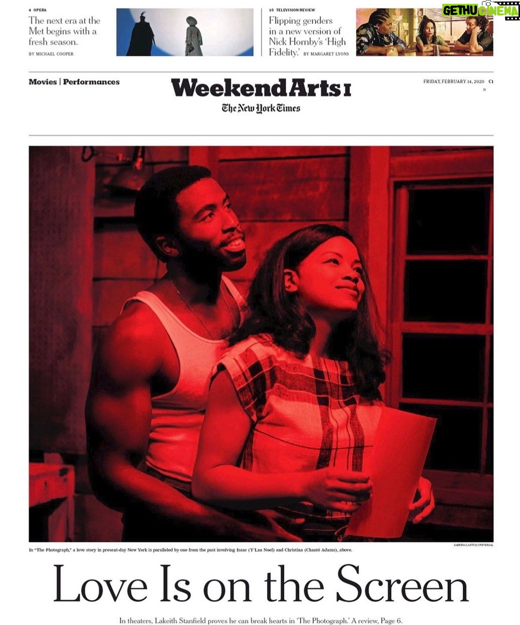 Stella Meghie - 2.2K Likes - My heart skipped a beat when I saw this last Friday. Cover of The NY Times Weekend Arts section.