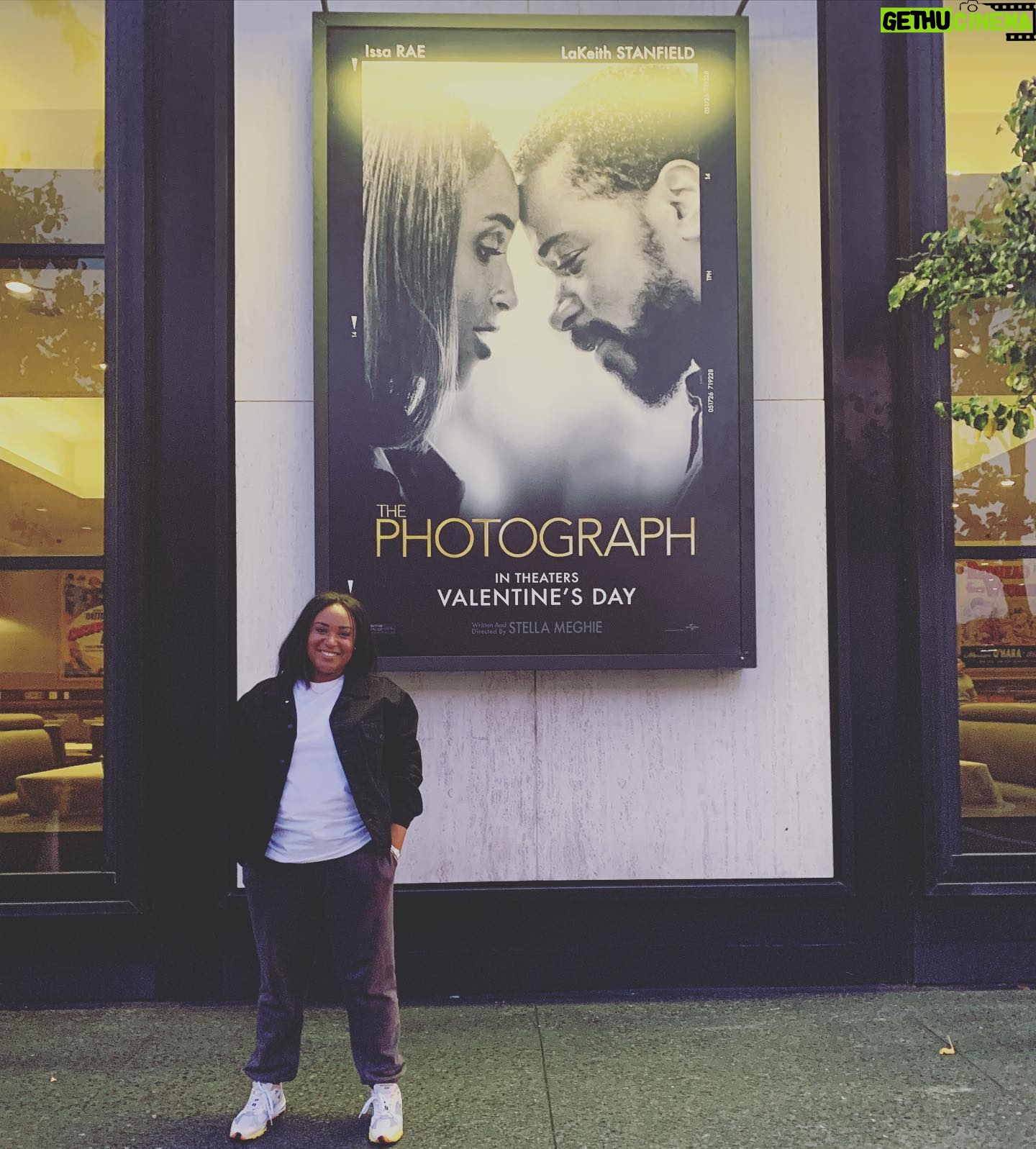 Stella Meghie - 3K Likes - The Photograph is out on VOD today! Here I am seeing my poster for the first time on the Universal lot. I was so happy. It was suddenly tangible five years after I wrote it. Thanks you to those who saw it in theaters. Watch it again or watch it for the first time. 🤍